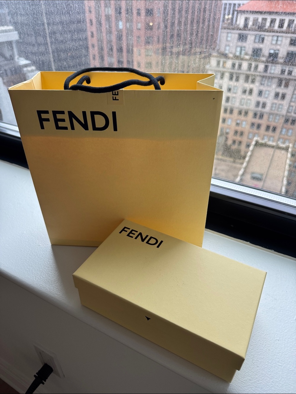 Fendi Gift Bag and Sunglasses box - originally from Rome
